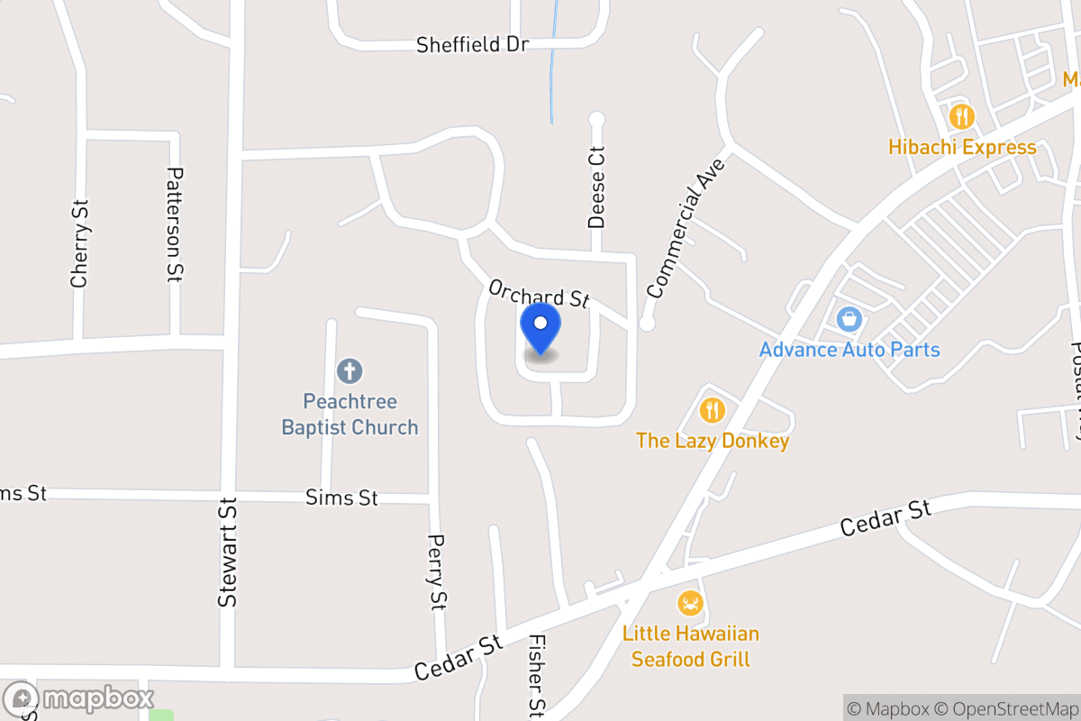 Map of 108 Oxford Sq