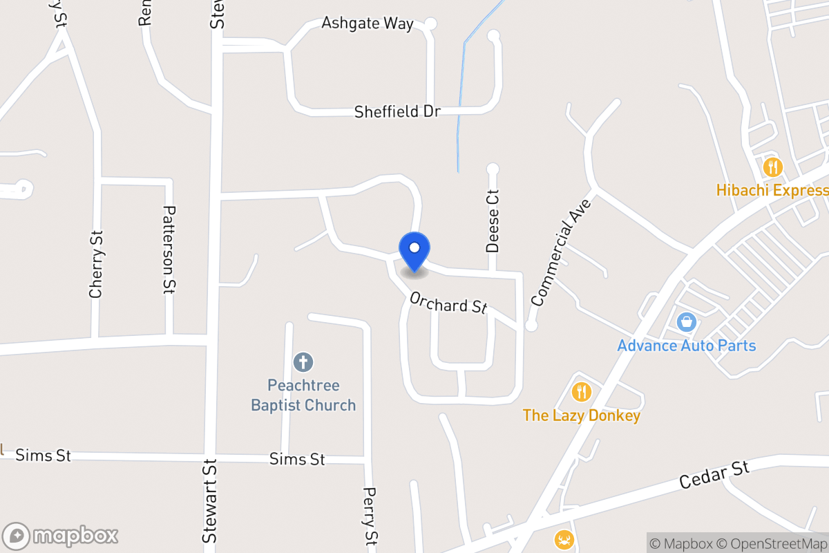 Map of 103 Orchard St