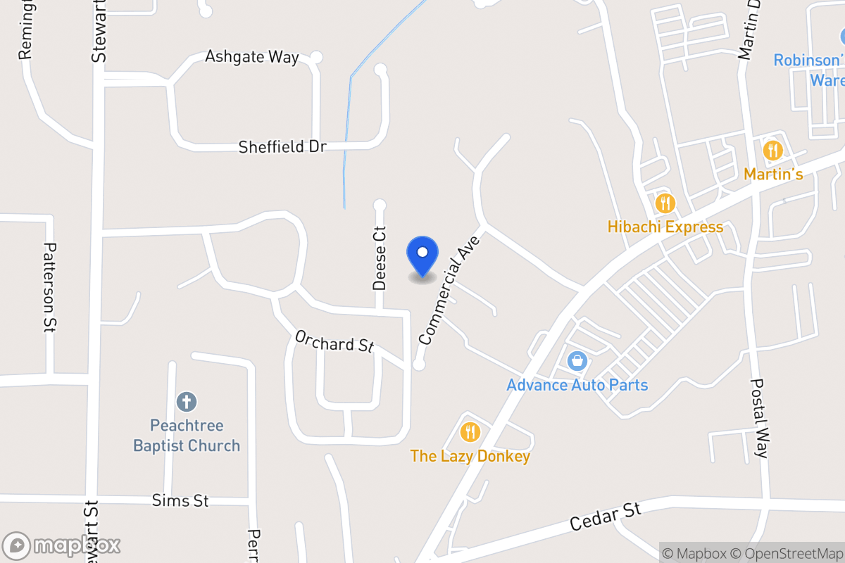 Map of 107 Commercial Ave