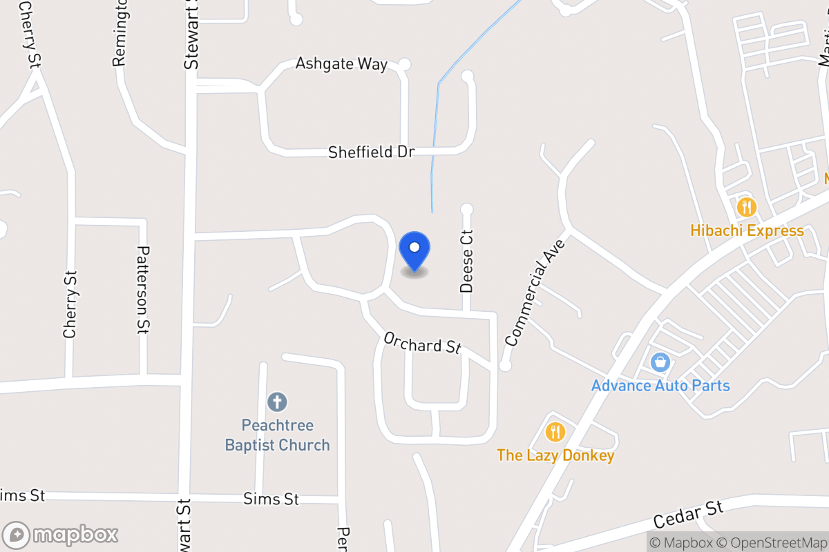 Map of 123 Comly Rich Dr