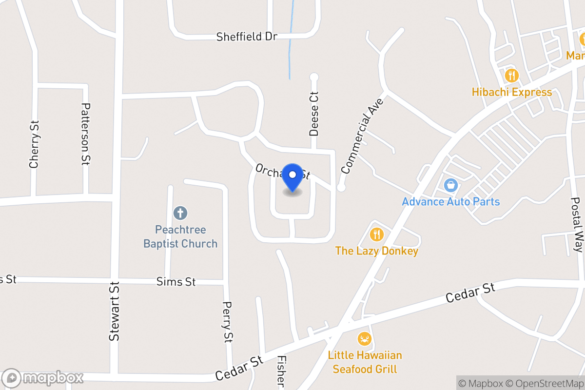Map of Oxford Squ