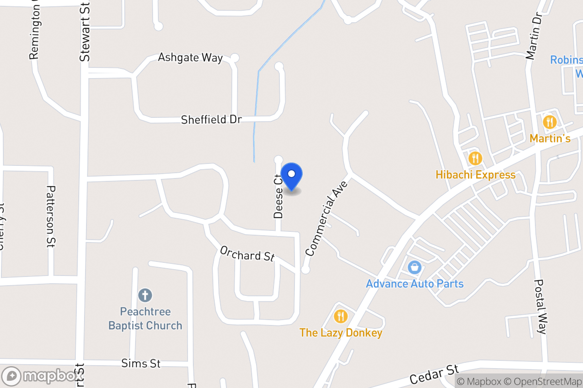 Map of 108 Deese Ct