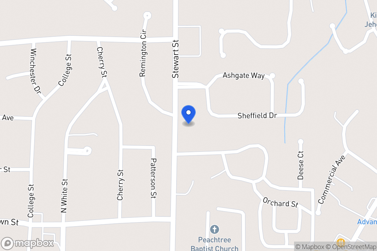 Map of 401 Stewart St