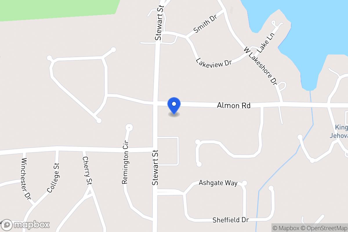 Map of 101 Almon Rd