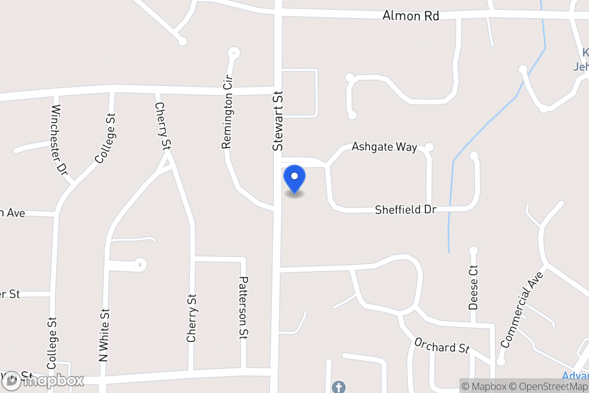 Map of 415 Stewart St