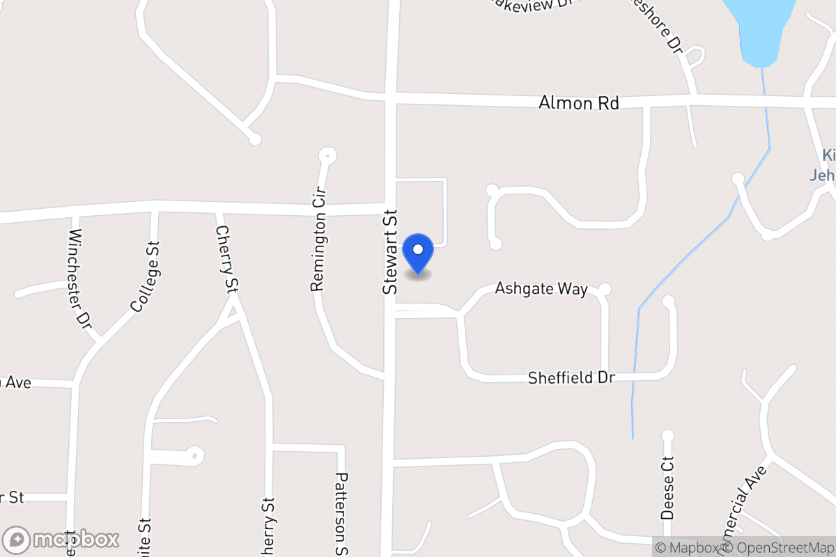 Map of 427 Stewart St