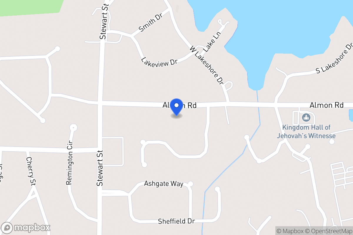 Map of 263 Almon Rd