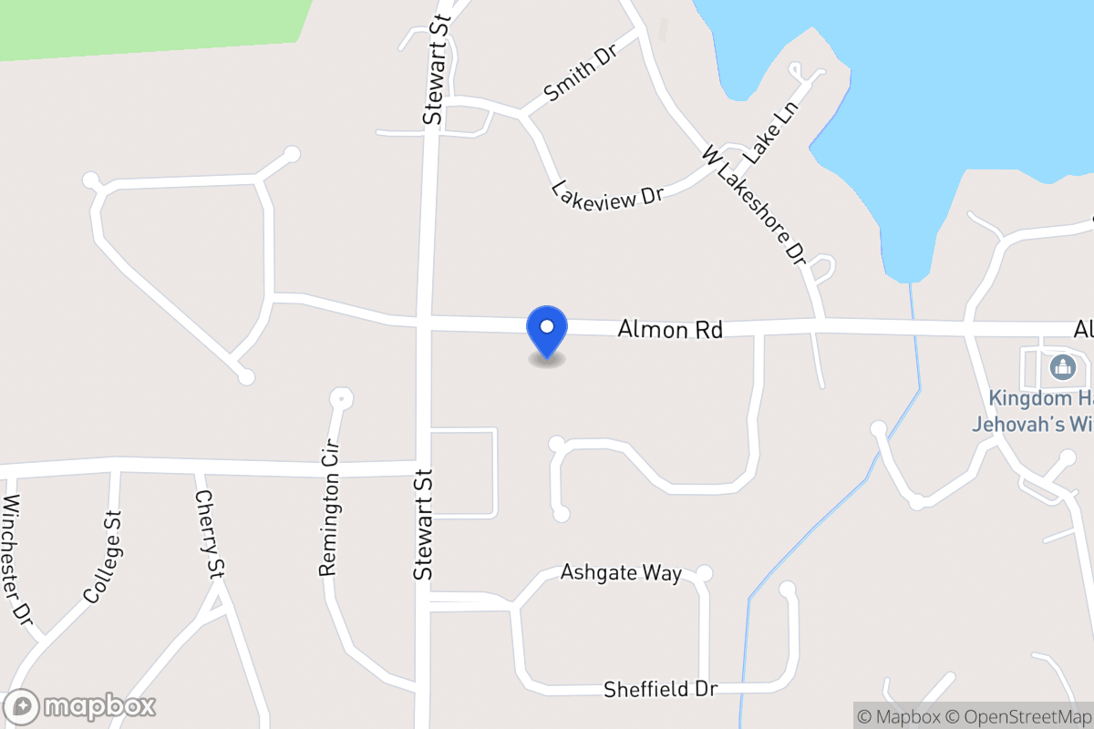 Map of 255 Almon Rd
