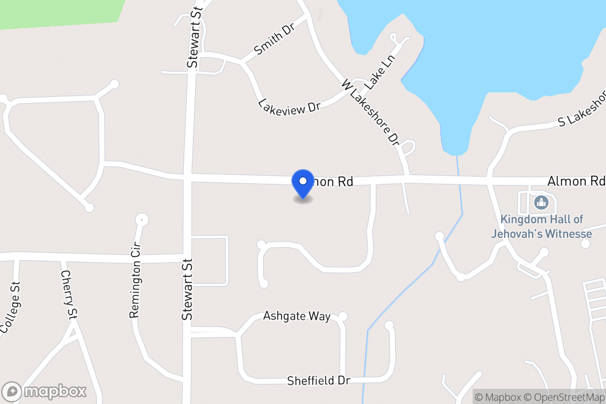Map of 261 Almon Rd