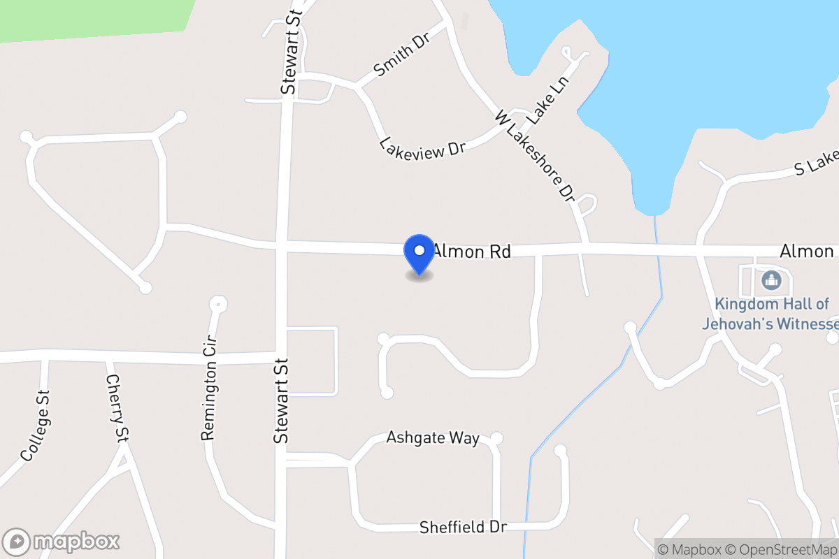 Map of 259 Almon Rd