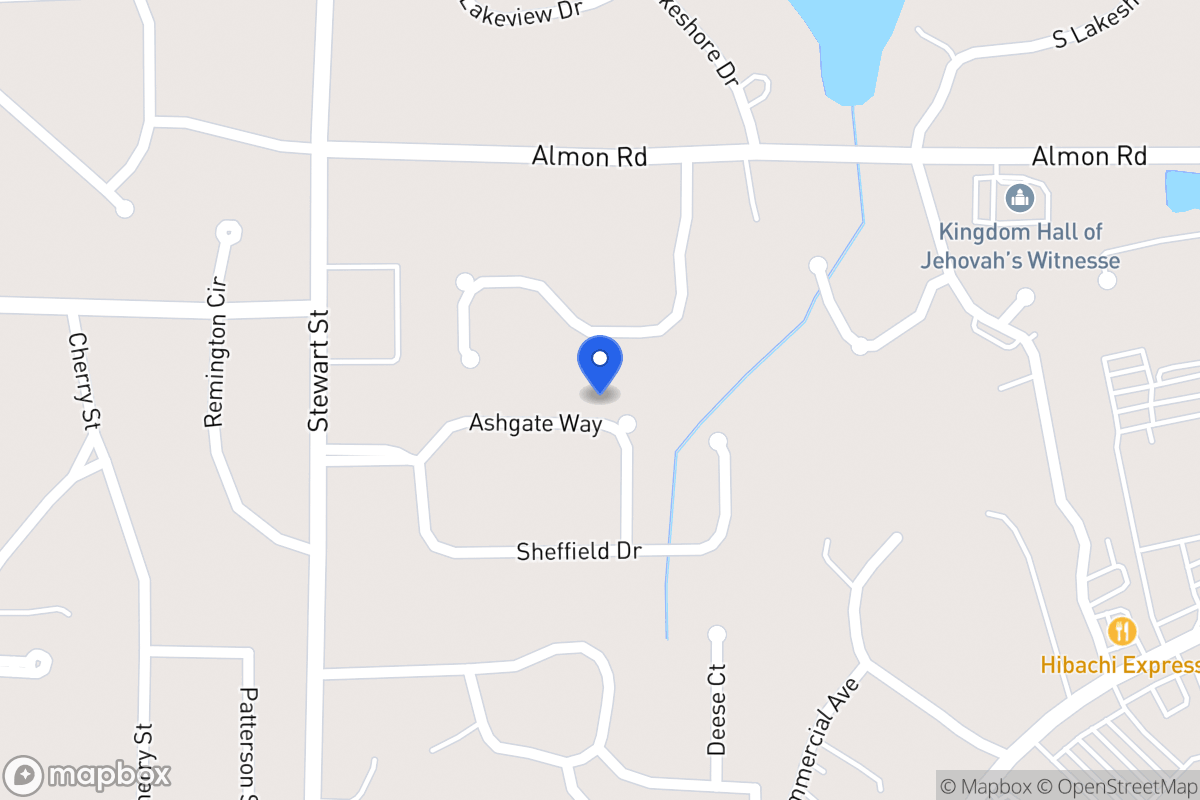 Map of 123 Ashgate Way