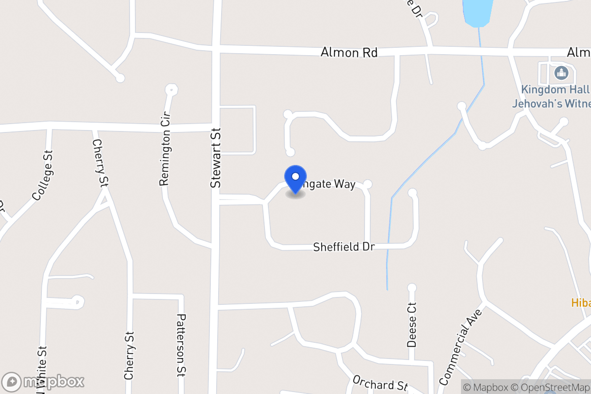 Map of 110 Ashgate Way