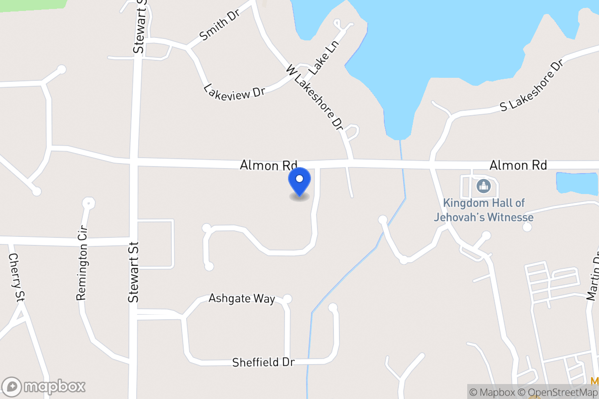 Map of 102 Autumn Glen Dr