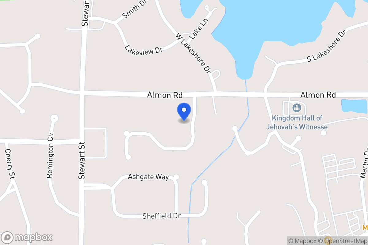 Map of 104 Autumn Glen Dr