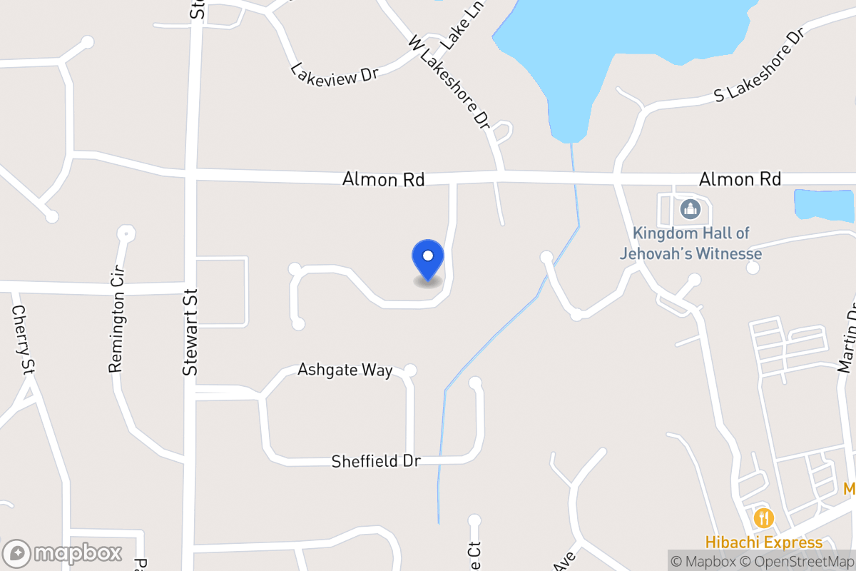 Map of 112 Autumn Glen Dr