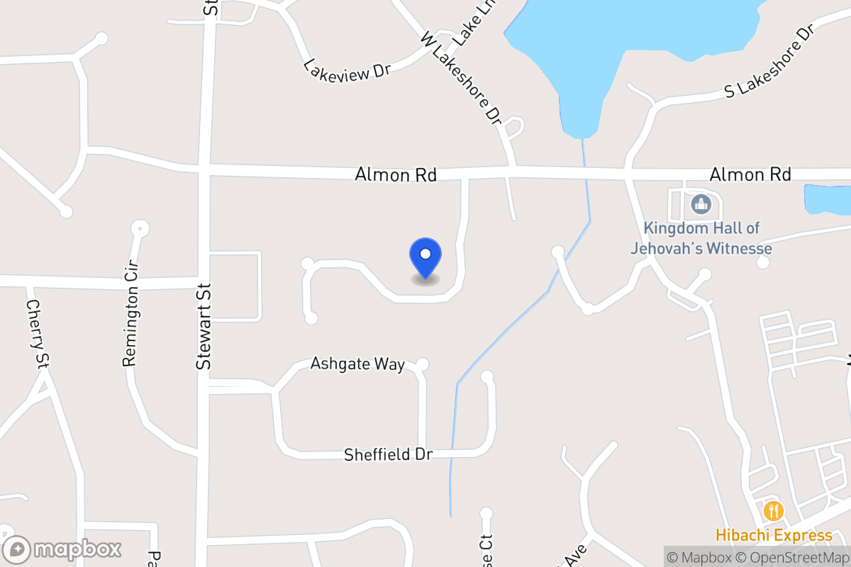 Map of 118 Autumn Glen Dr