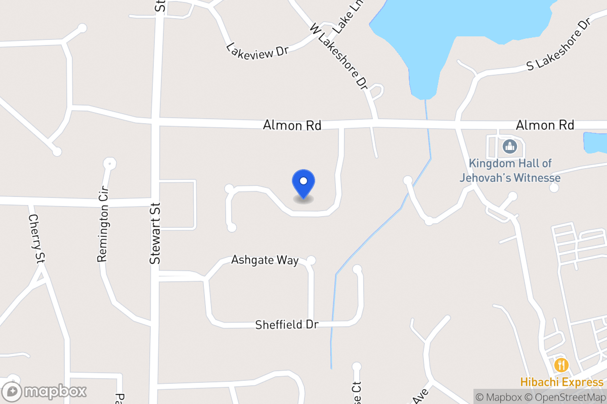 Map of 120 Autumn Glen Dr