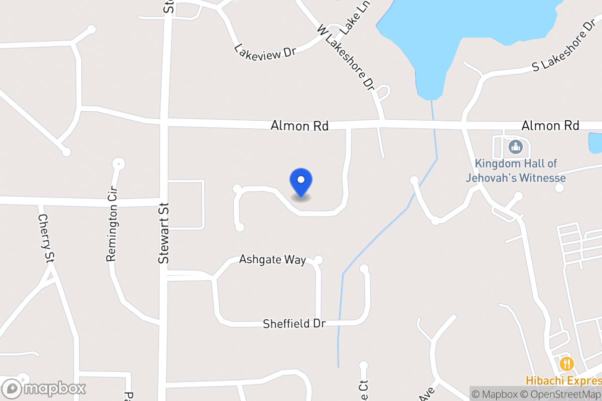 Map of 126 Autumn Glen Dr