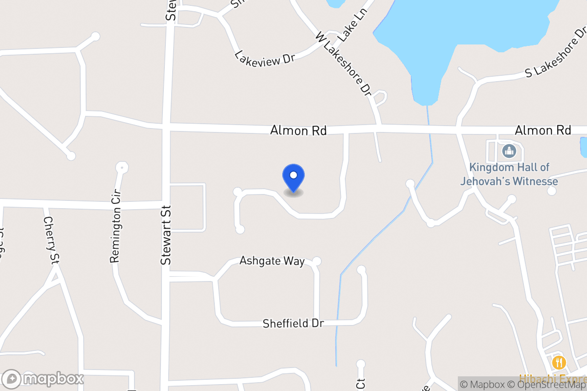 Map of 128 Autumn Glen Dr