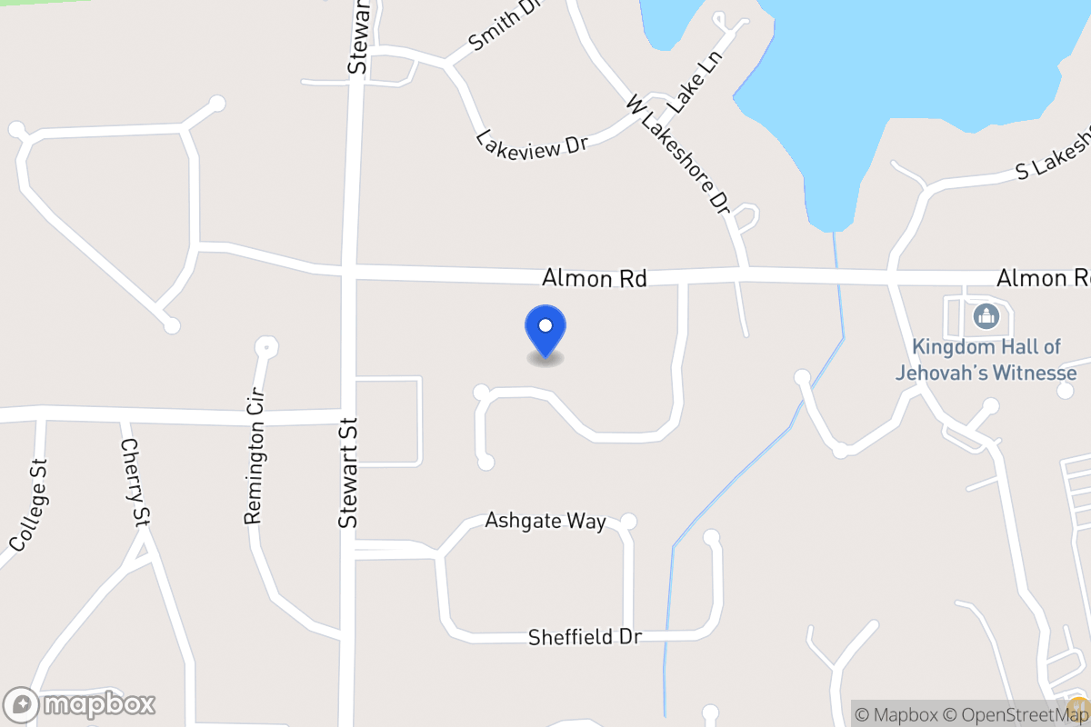 Map of 134 Autumn Glen Dr