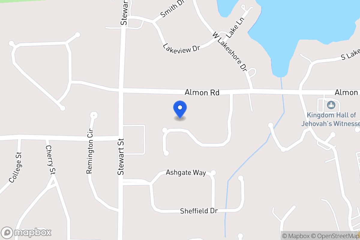 Map of 136 Autumn Glen Dr
