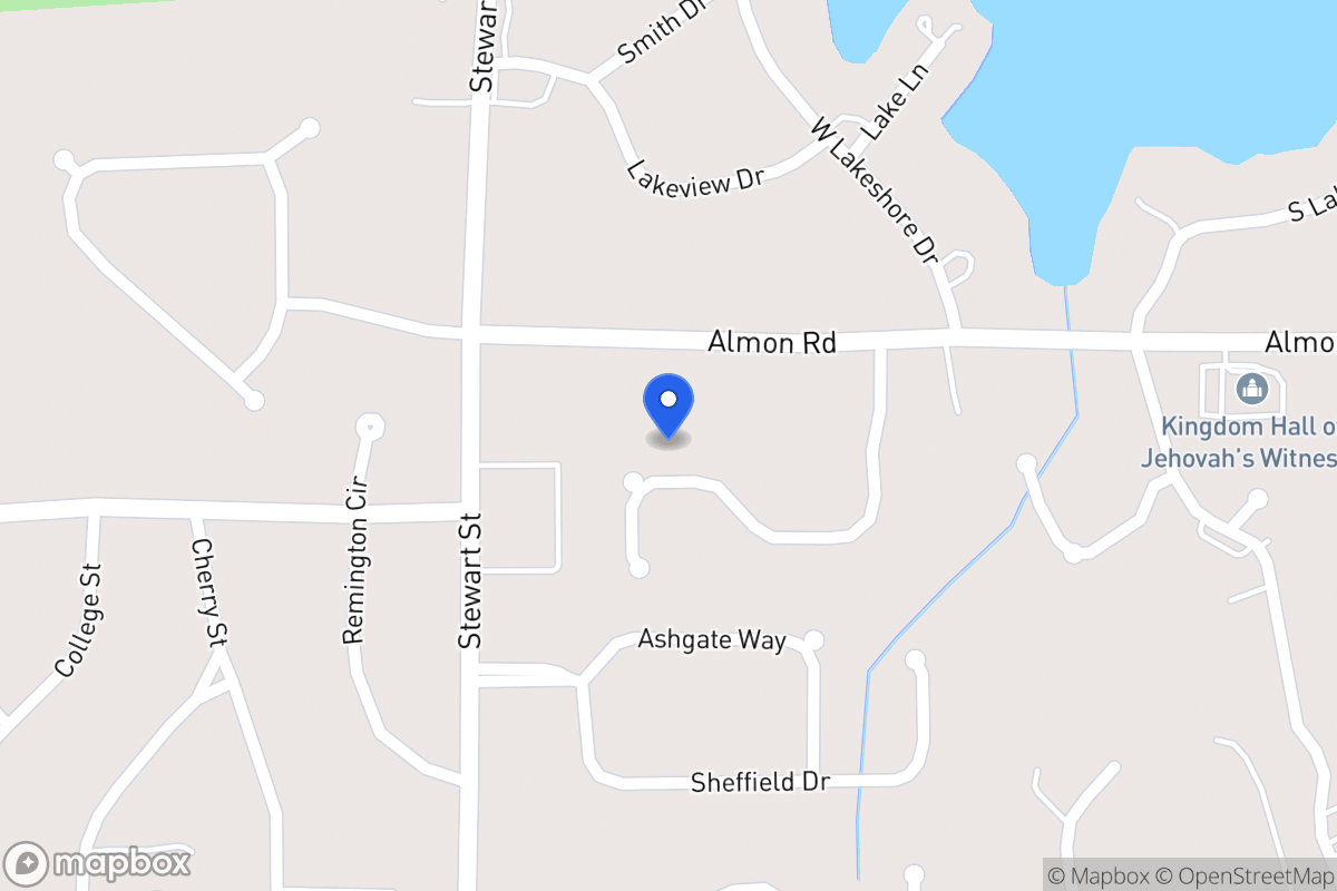 Map of 138 Autumn Glen Dr
