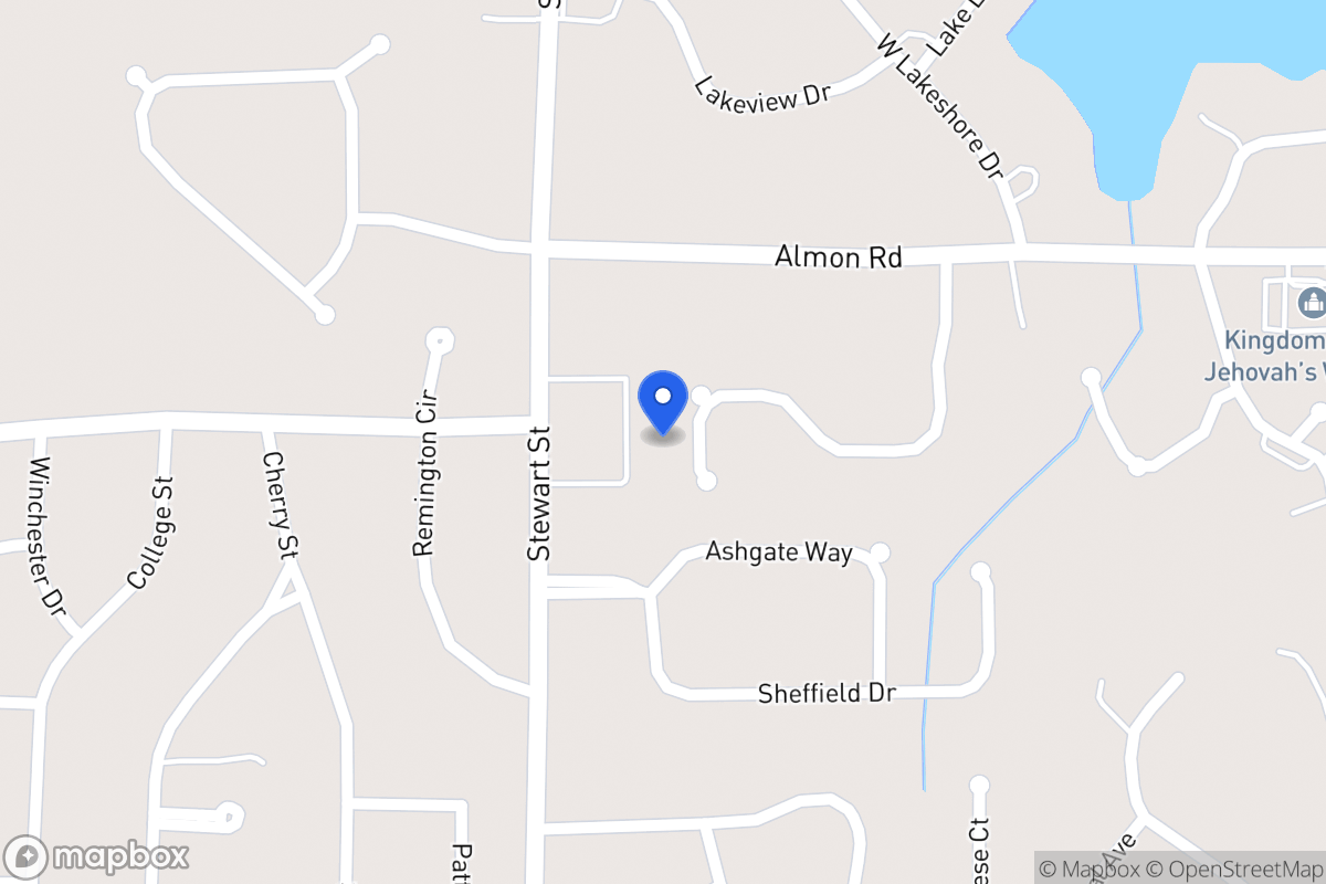 Map of 150 Autumn Glen Dr