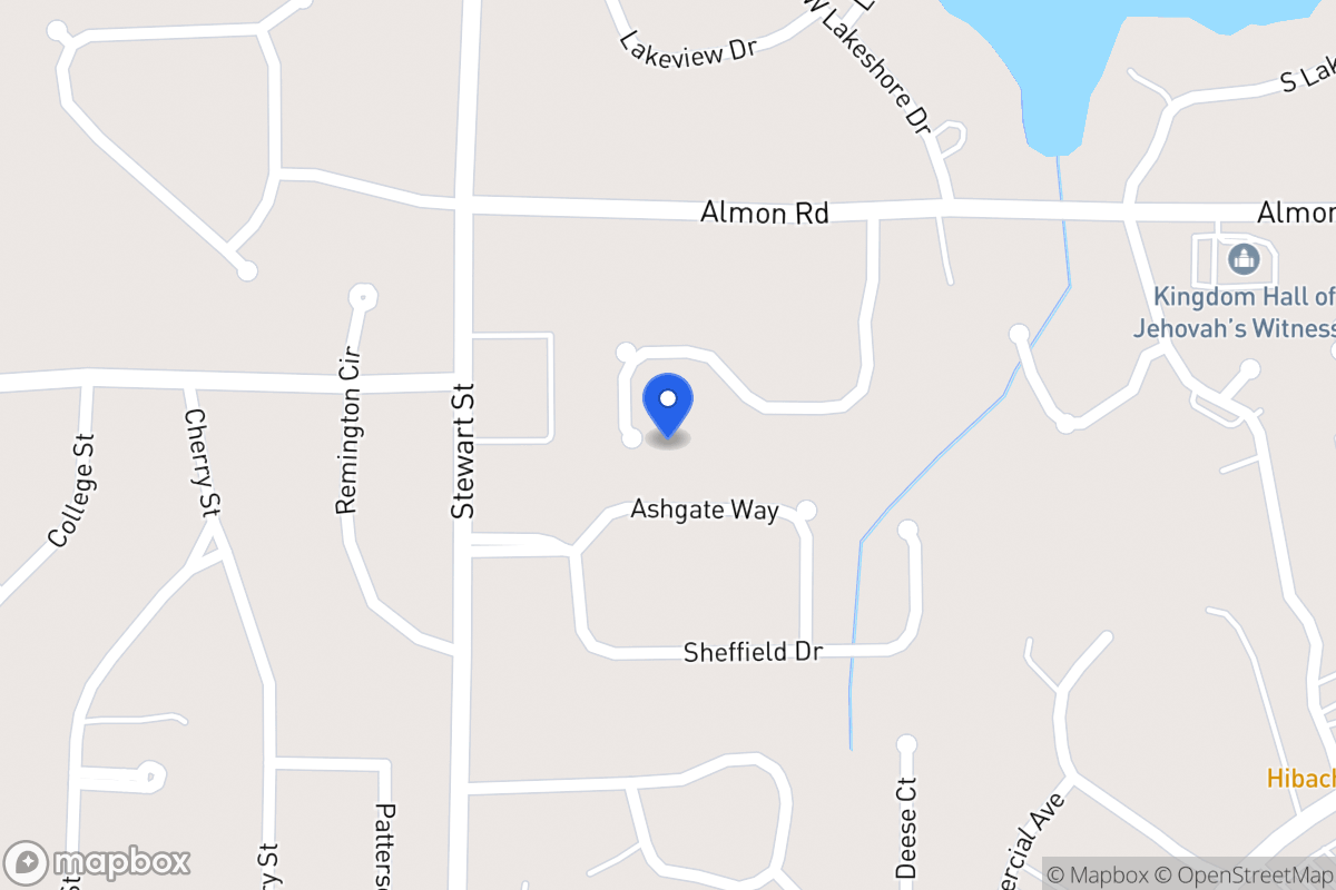 Map of 153 Autumn Glen Dr
