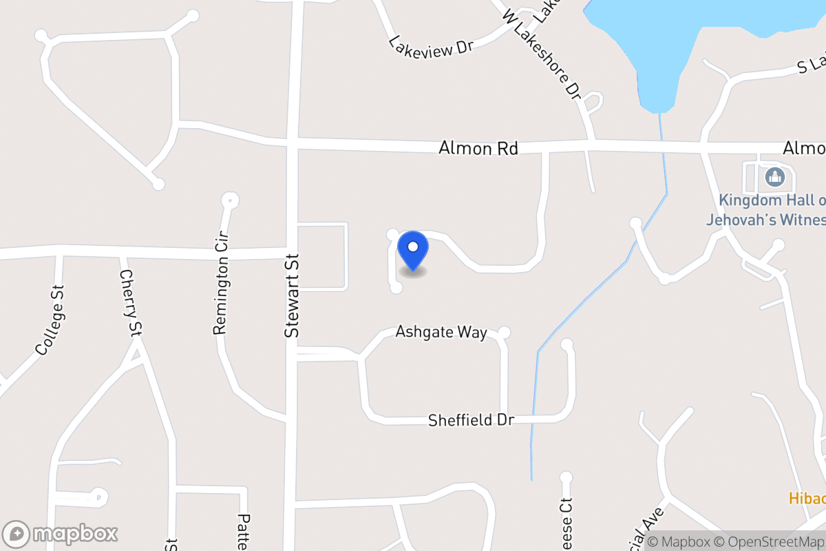 Map of 151 Autumn Glen Dr