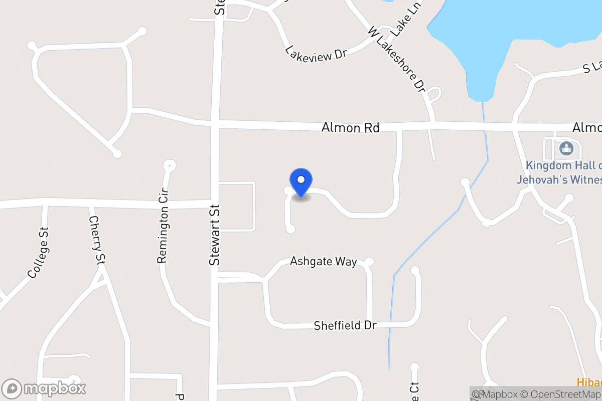 Map of 141 Autumn Glen Dr