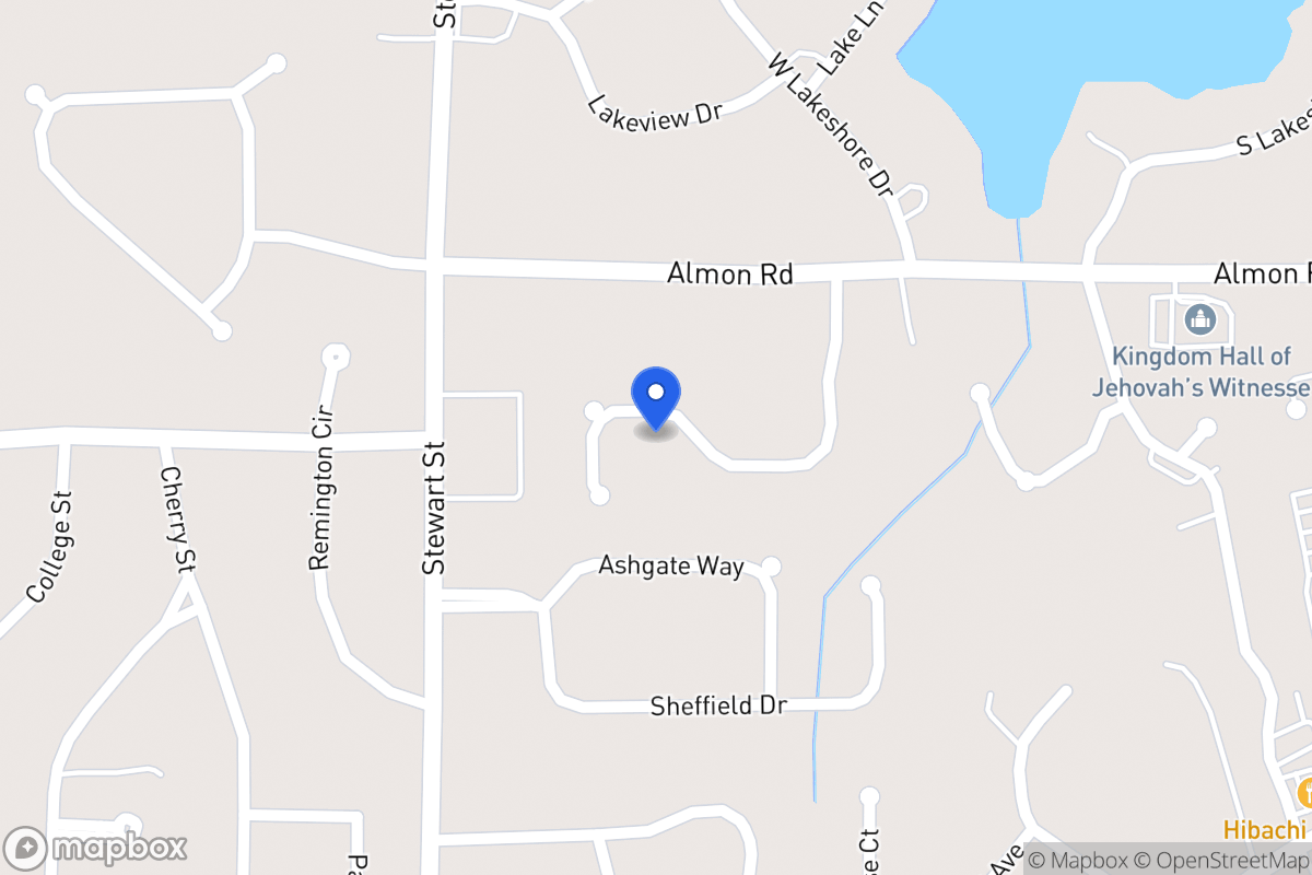 Map of 133 Autumn Glen Dr