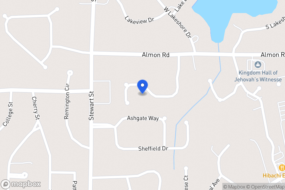 Map of 129 Autumn Glen Dr