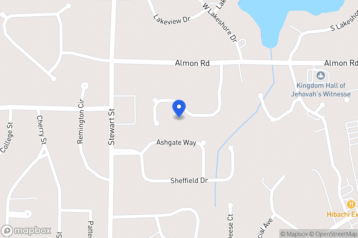 Map of 127 Autumn Glen Dr
