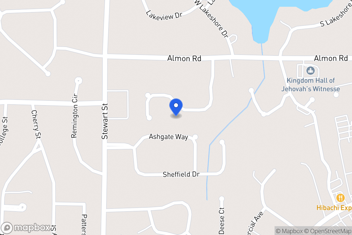Map of 125 Autumn Glen Dr