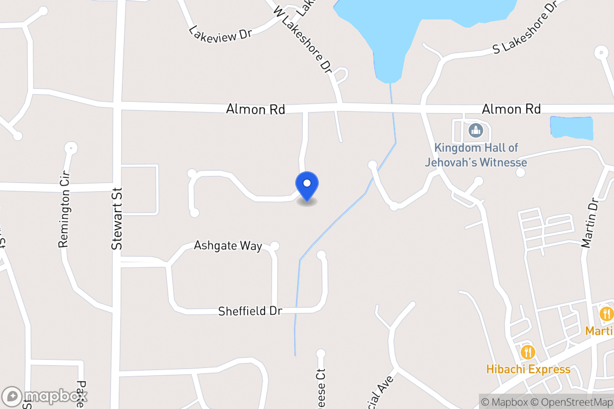 Map of 113 Autumn Glen Dr