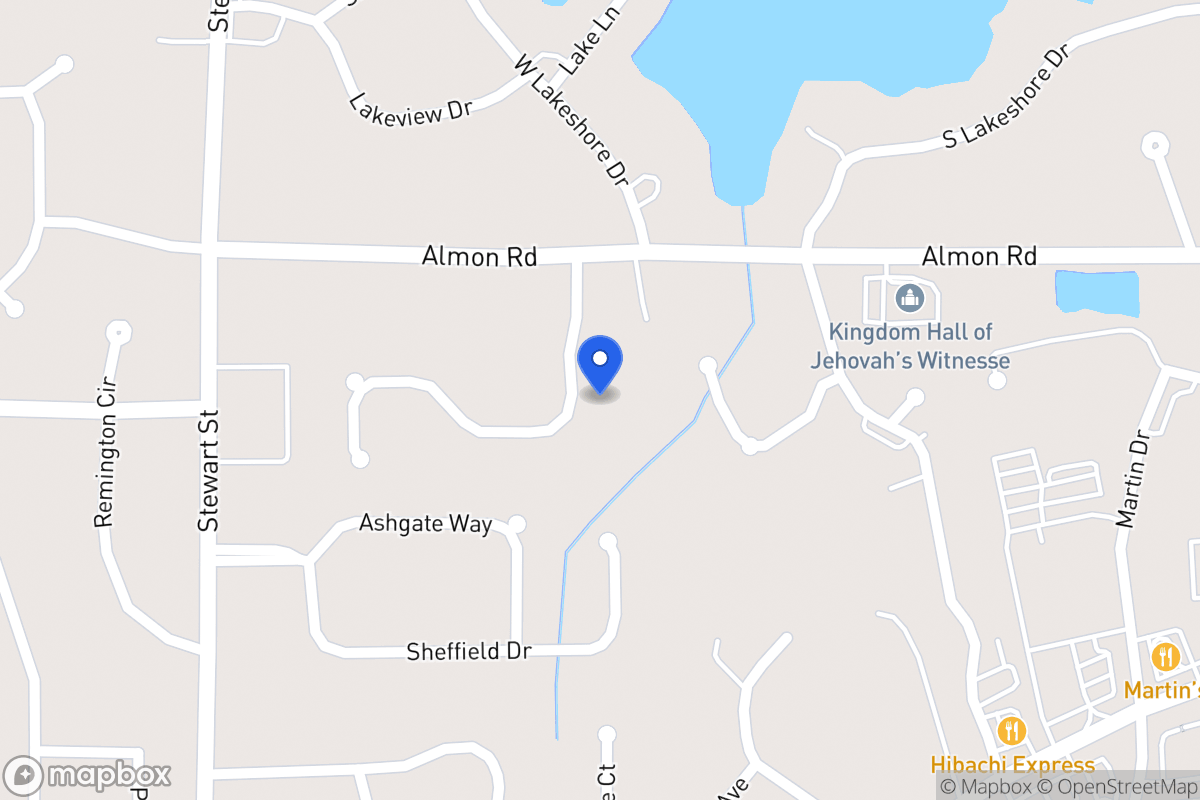 Map of 109 Autumn Glen Dr