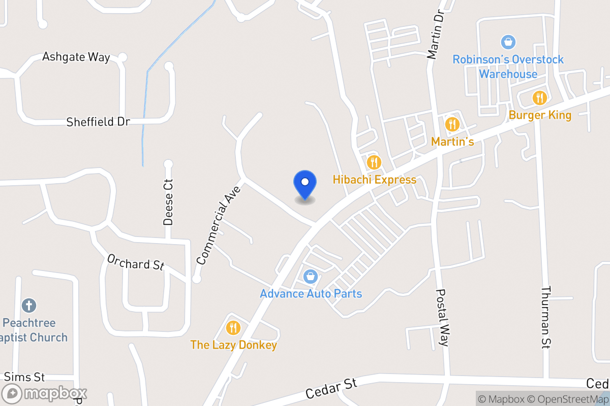 Map of 502 Bankhead Hwy