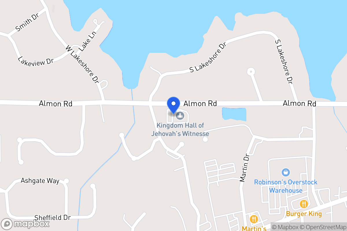 Map of 401 Almon Rd
