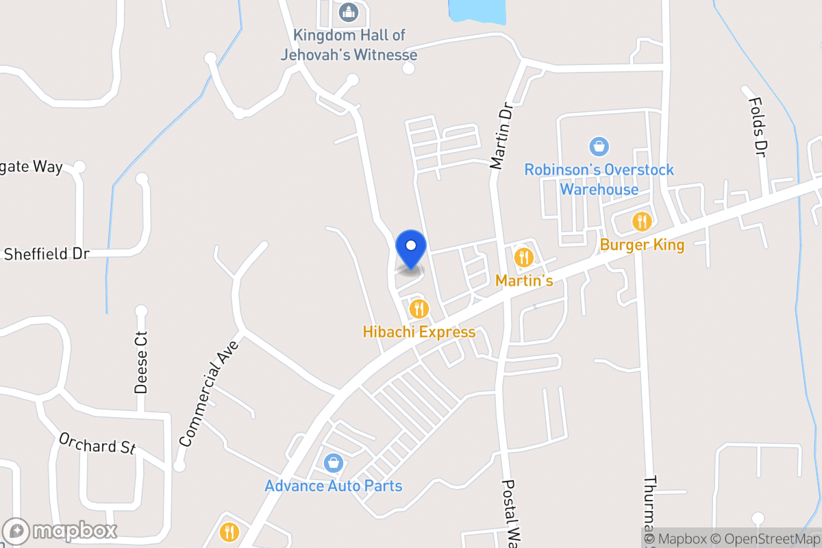Map of 105 Corporate Dr