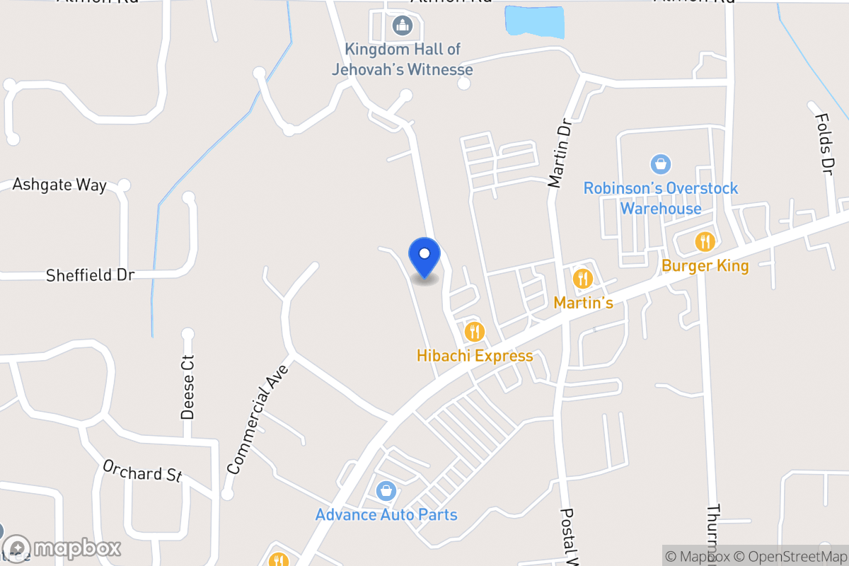 Map of 106 Corporate Dr