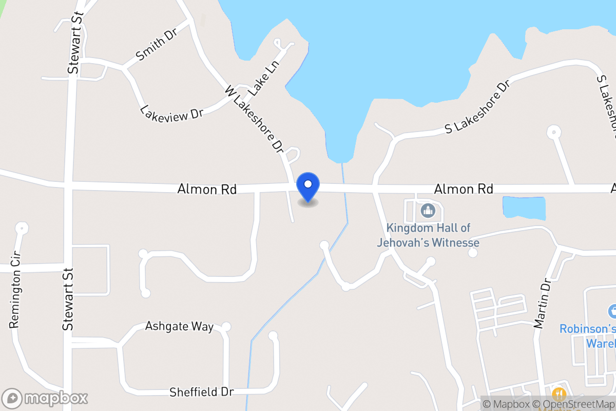 Map of 325 Almon Rd