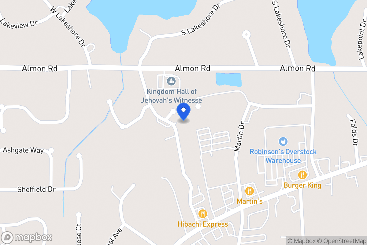 Map of 213 Corporate Dr