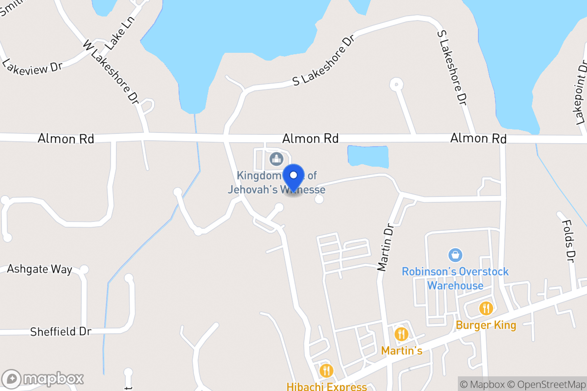 Map of 105 Cottage Ct