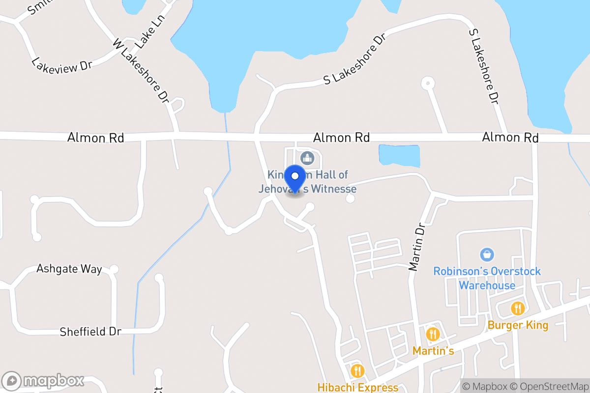 Map of 104 Cottage Ct