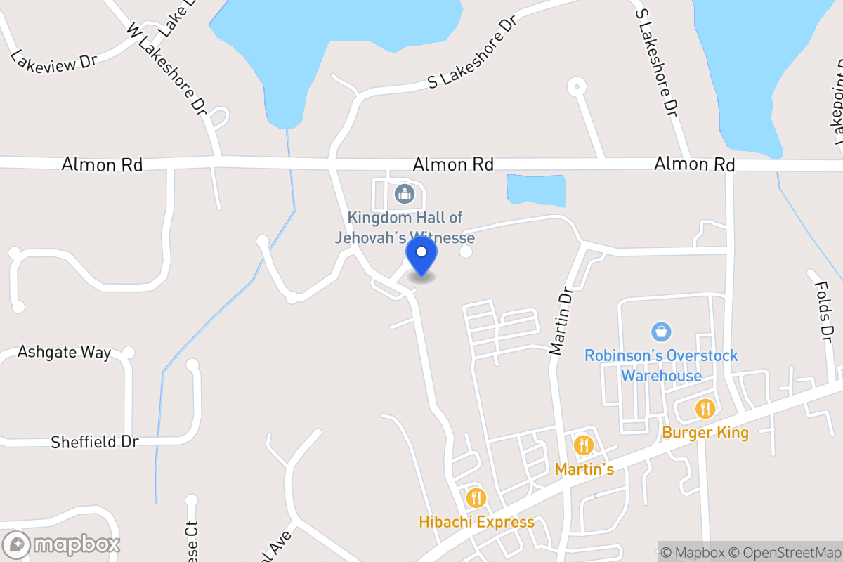 Map of 215 Corporate Dr