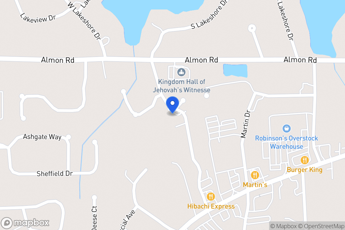 Map of 214 Corporate Dr