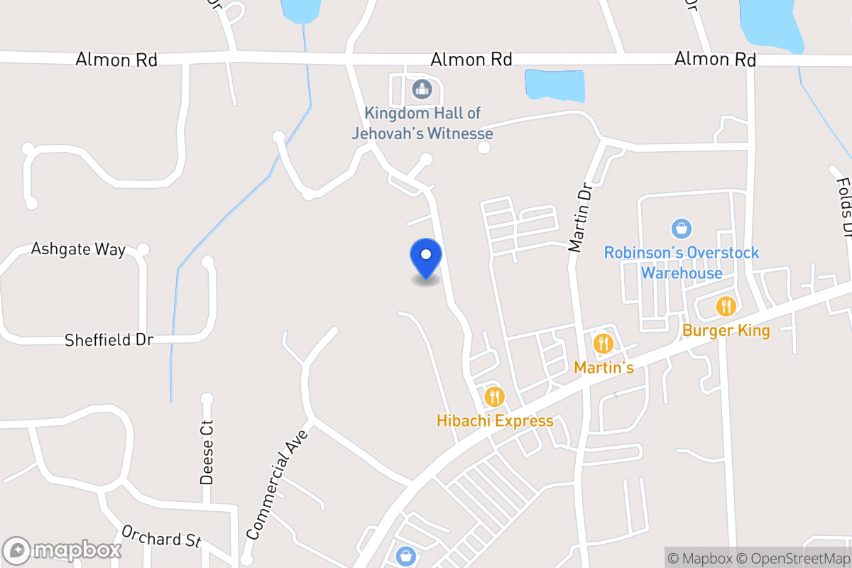 Map of 112 Corporate Dr