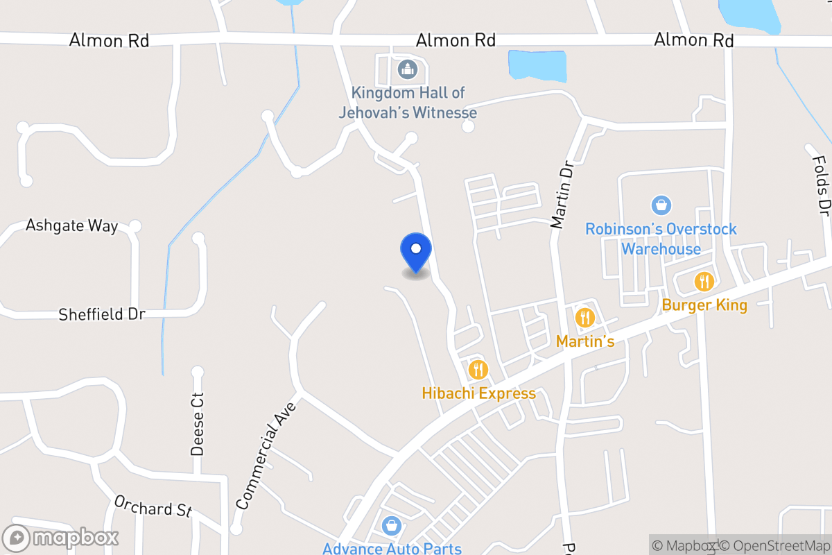 Map of 110 Corporate Dr