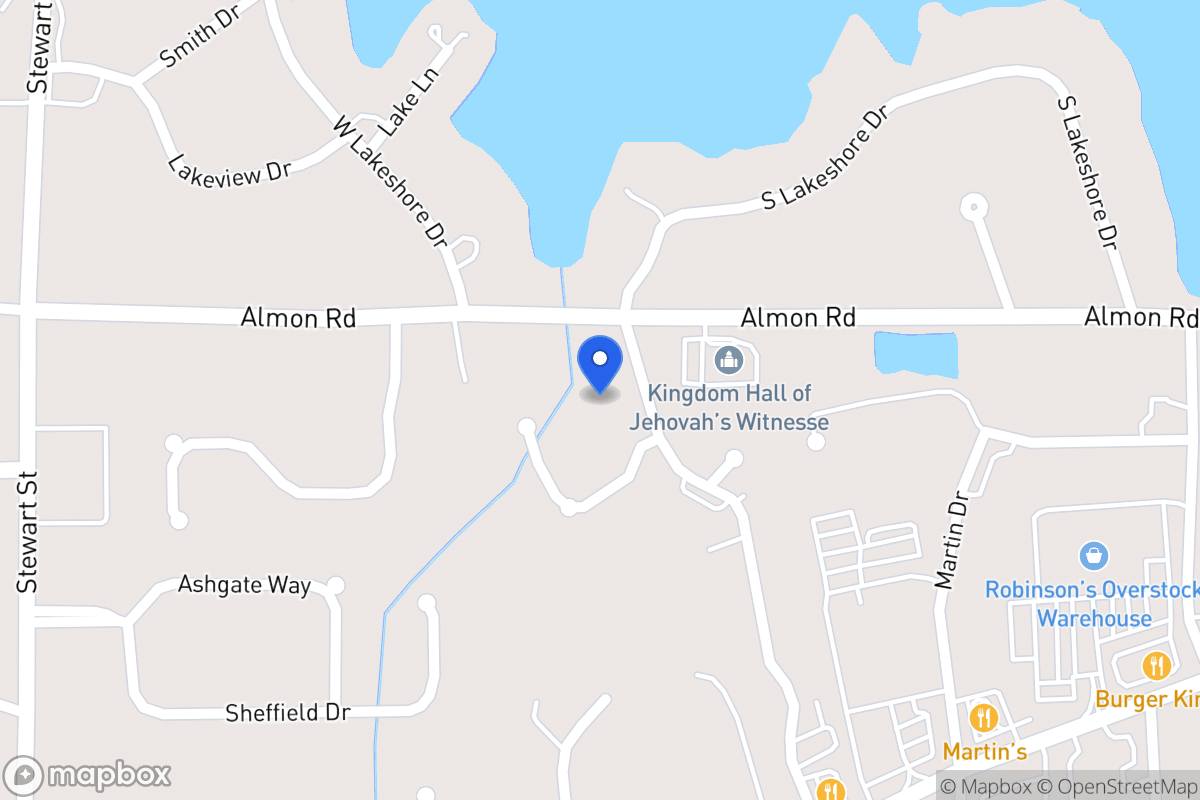 Map of 316 Corporate Dr
