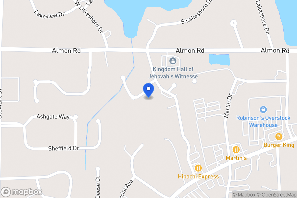 Map of 106 Greenpointe Way